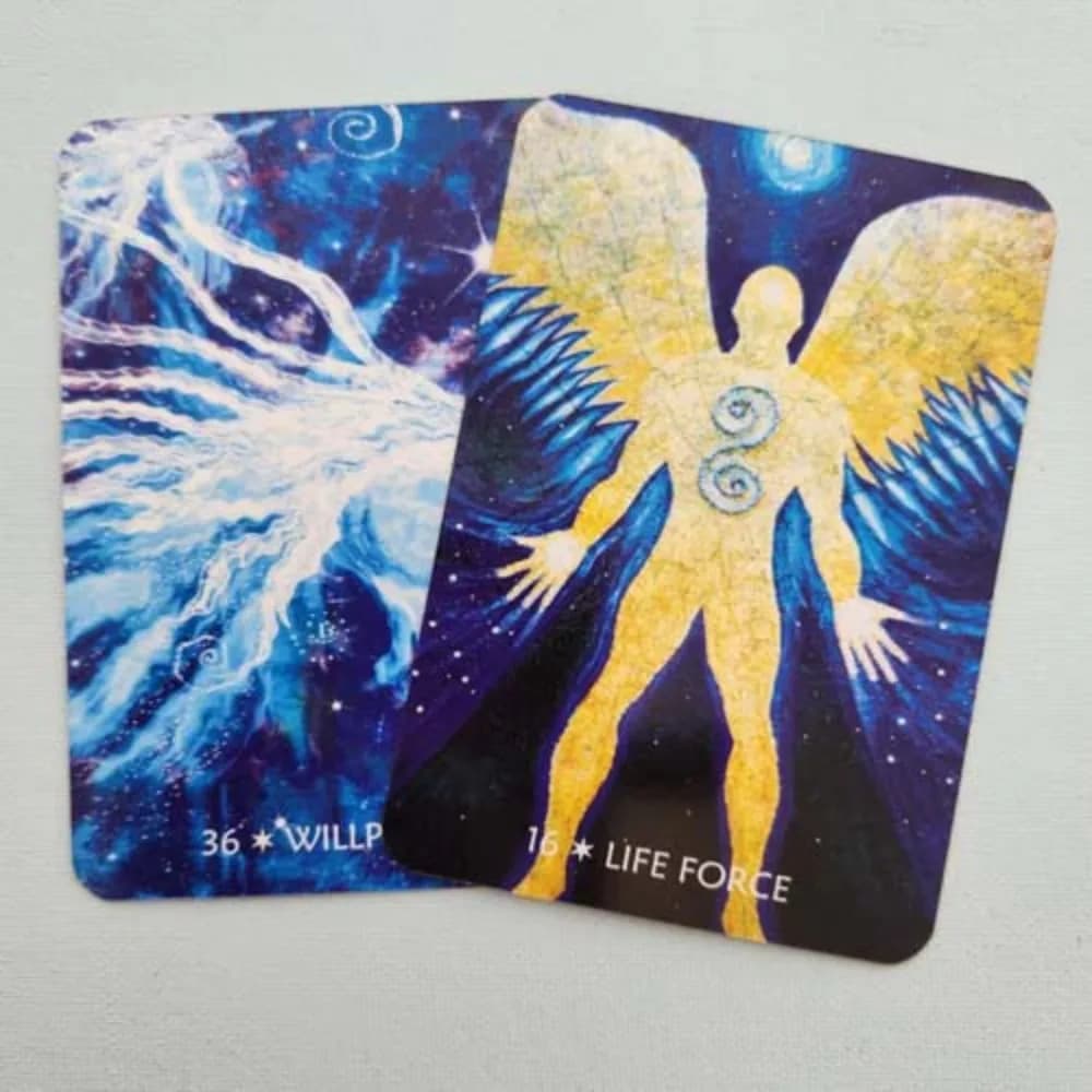 Carte Avatar Oracle da 10,4x7,3 cm 36 pezzi per alchimia interna