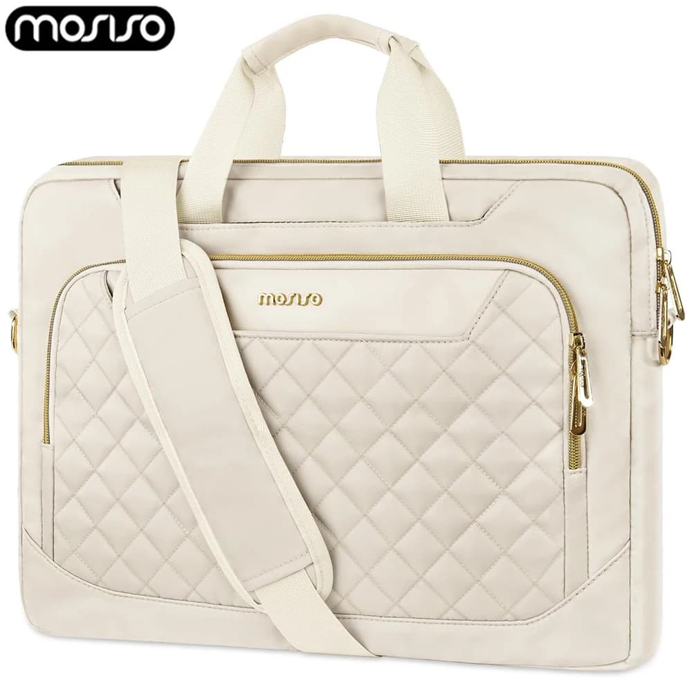 Borsa a tracolla per laptop per MacBook Air Pro 15 16 M4 M3 M2 M1 Borsa per laptop Dell HP Acer Asus Notebook Messenger Sleeve Valigetta