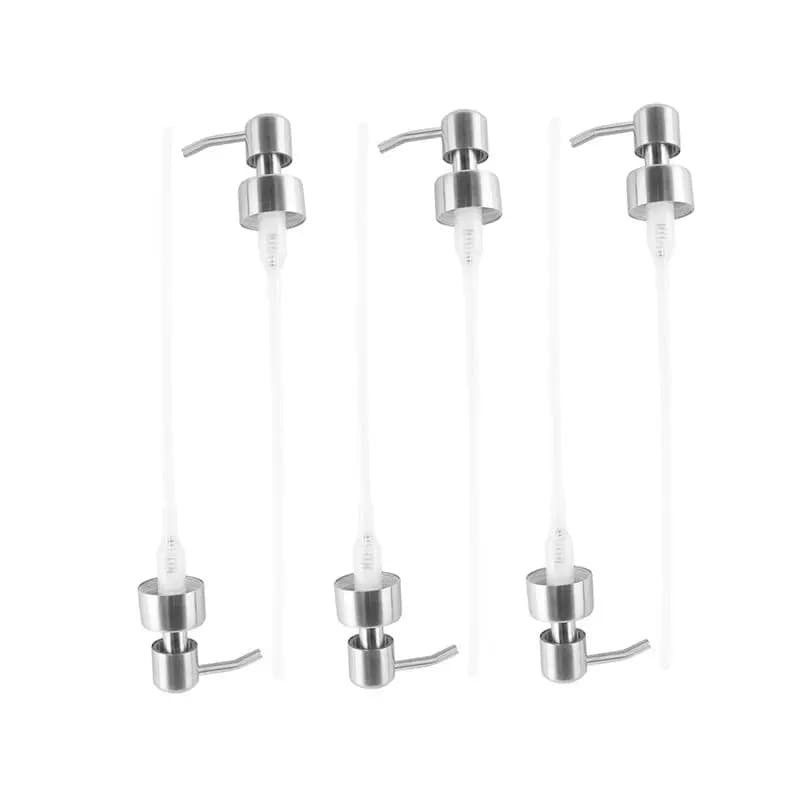 B03C-Sostituzione della pompa per dispenser di sapone - Pompa per dispenser di sapone e lozione in acciaio inossidabile 304 per bottiglie con collo standard 28/400
