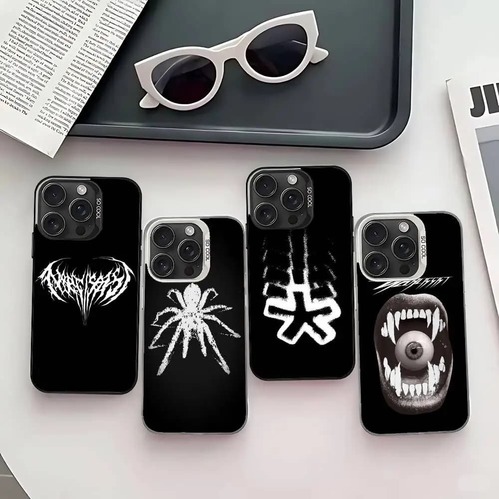 Narcissist Opium Carti Ken Carson Merch Phone Case For IPhone 17 16 15 14 13 12 11 Pro Max Plus X XR Max Shockproof Bumper Cover