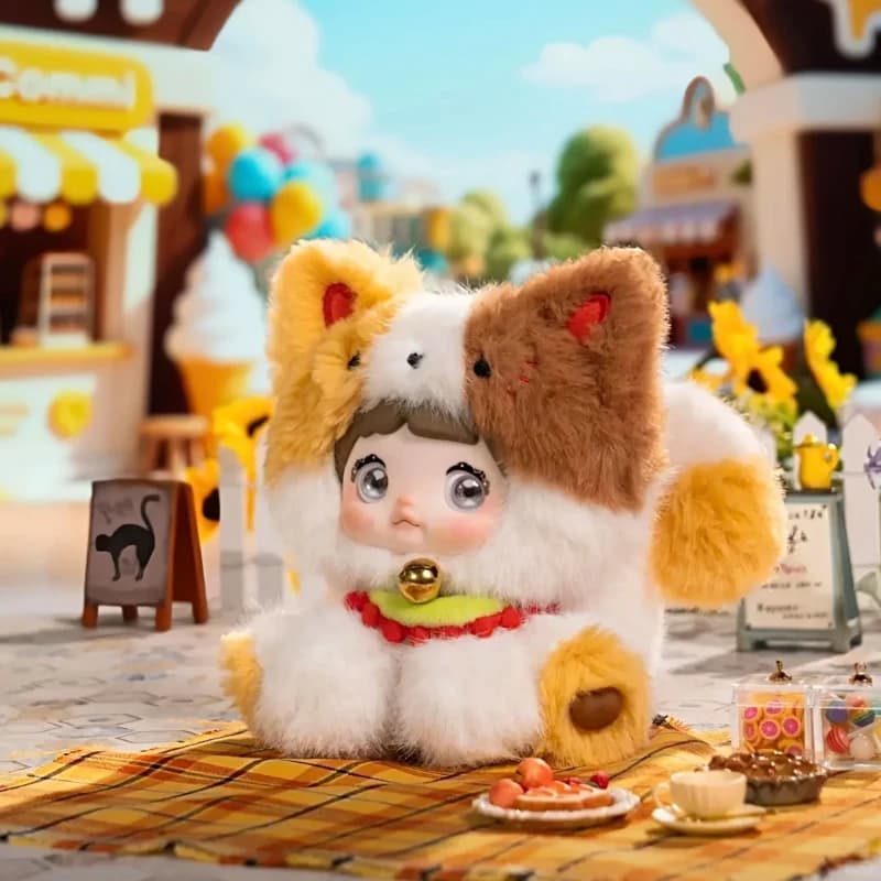 Nommi Seduto Zoo Serie Cieca Scatola Carino Nommi Anime Figura Bambola Scatola Misteriosa Borsa a Sorpresa Giocattoli Ciondolo di Peluche Regali di Natale per Ragazza
