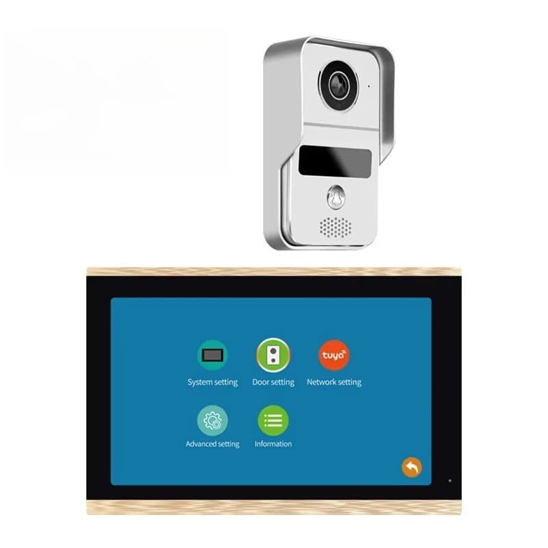 Home Security Wireless Video Door Phone Real Time Watching and Unlock the Door Wifi Video Doorbell Gate Intercom