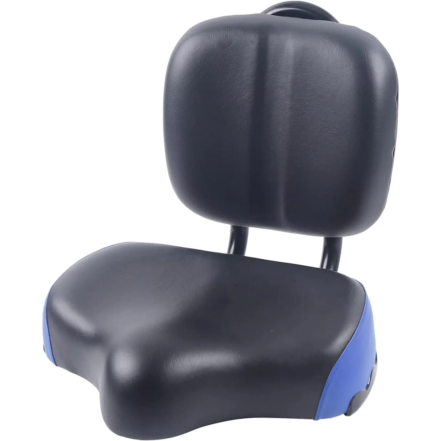 Comodo sedile per bici extra largo con morbido cuscino per schienale per triciclo, montagna e cyclette, accessori per mountain bike
