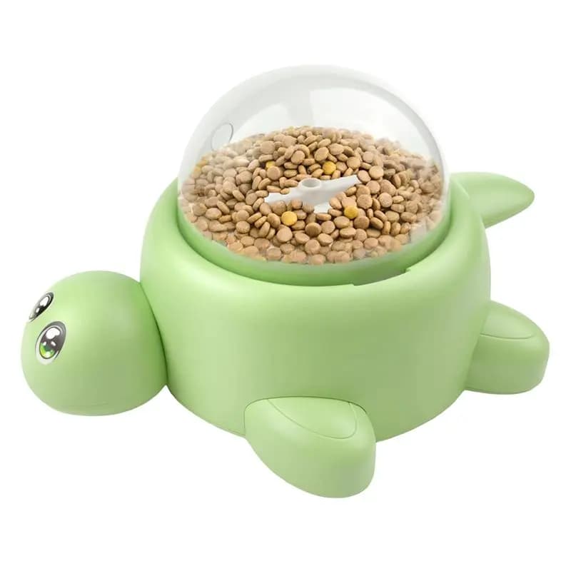 Distributore di cibo interattivo Fresh Pet Puzzle Feeder, per l'alimentazione lenta e automatica di cani e gatti, dispenser di snack per tartarughe