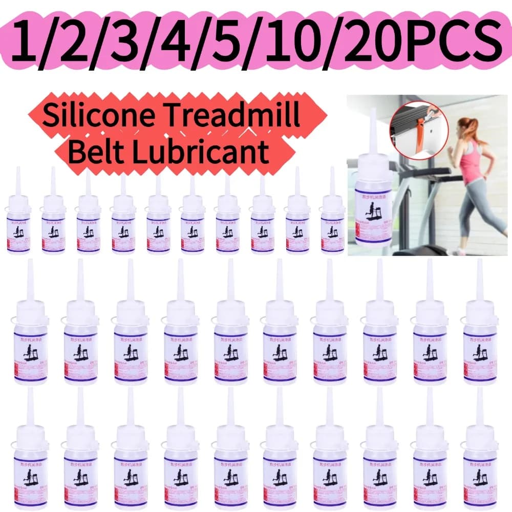1-20PCS Silicone Treadmill Belt Lubricant Treadmill Silicone Lubricant Running Machine Maintenance Oil Walking Pad Silicone Oil