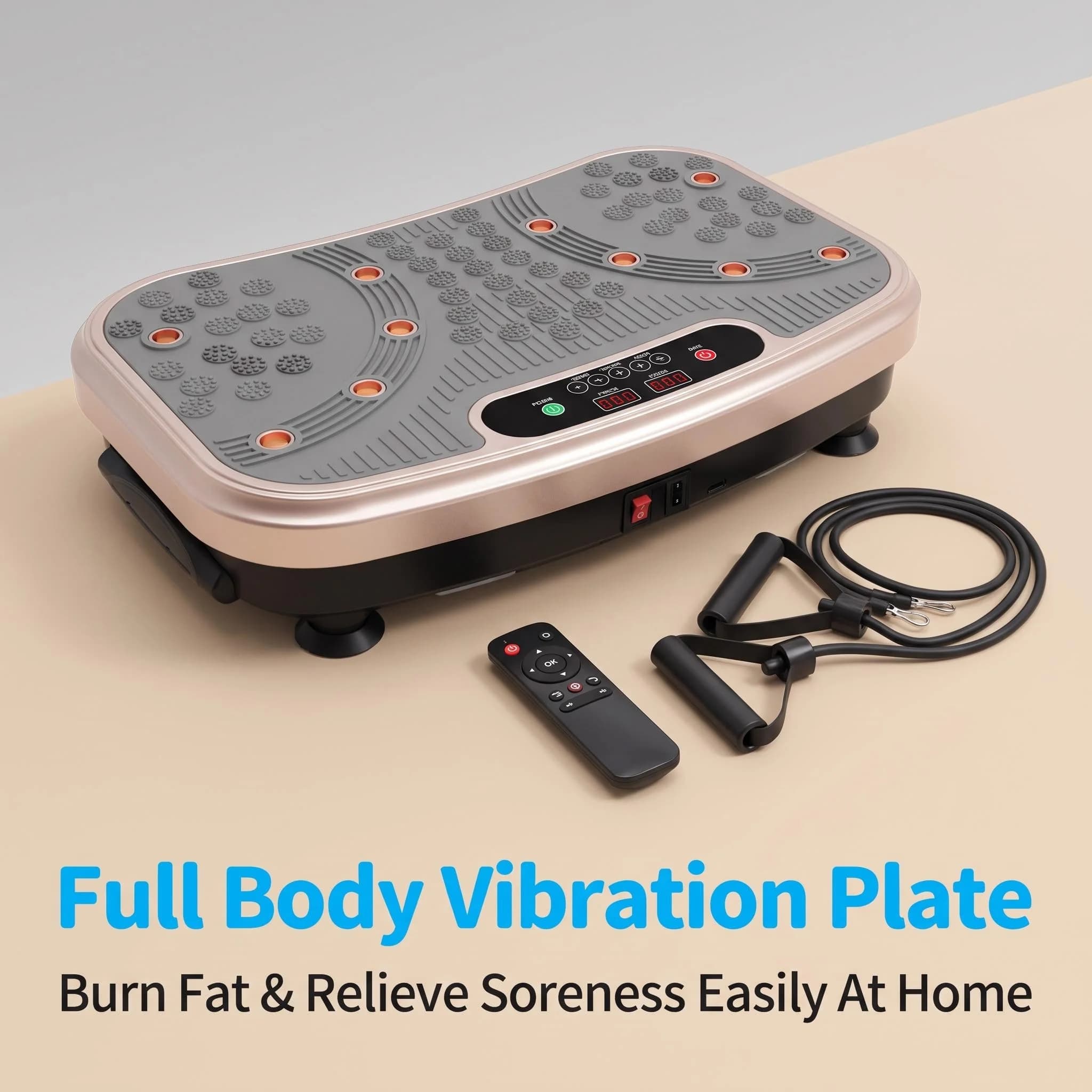 Sports Home Exercise Weight Lose Crazy Fit Massage Whole Body Fitness Machine Cardio Training Vibration Plate