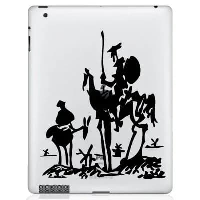 Per decalcomania Don Quixote, decalcomanie in vinile fustellato finestre, auto, camion, cassetta degli attrezzi, laptop