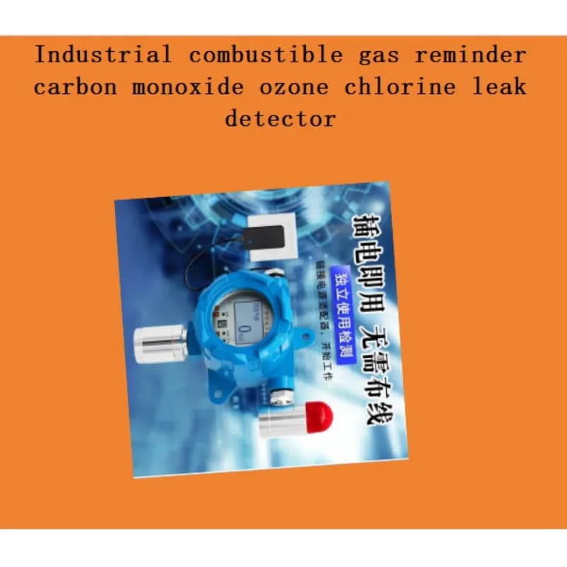 Industrial combustible gas reminder carbon monoxide ozone chlorine leak detector