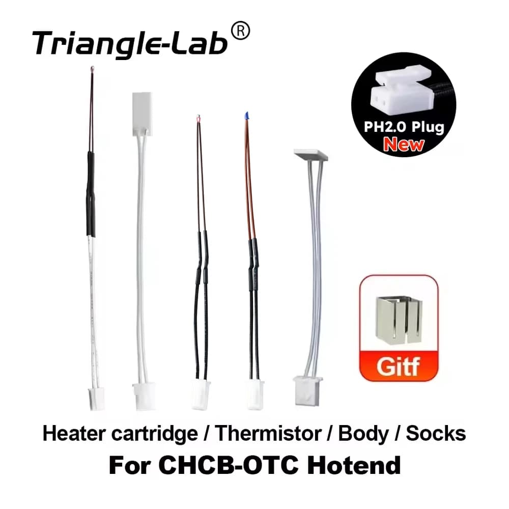 Trianglelab PT1000 100K B3950 HEATBLOCK heater for CHCB hotend repair parts for 3D printer K1C