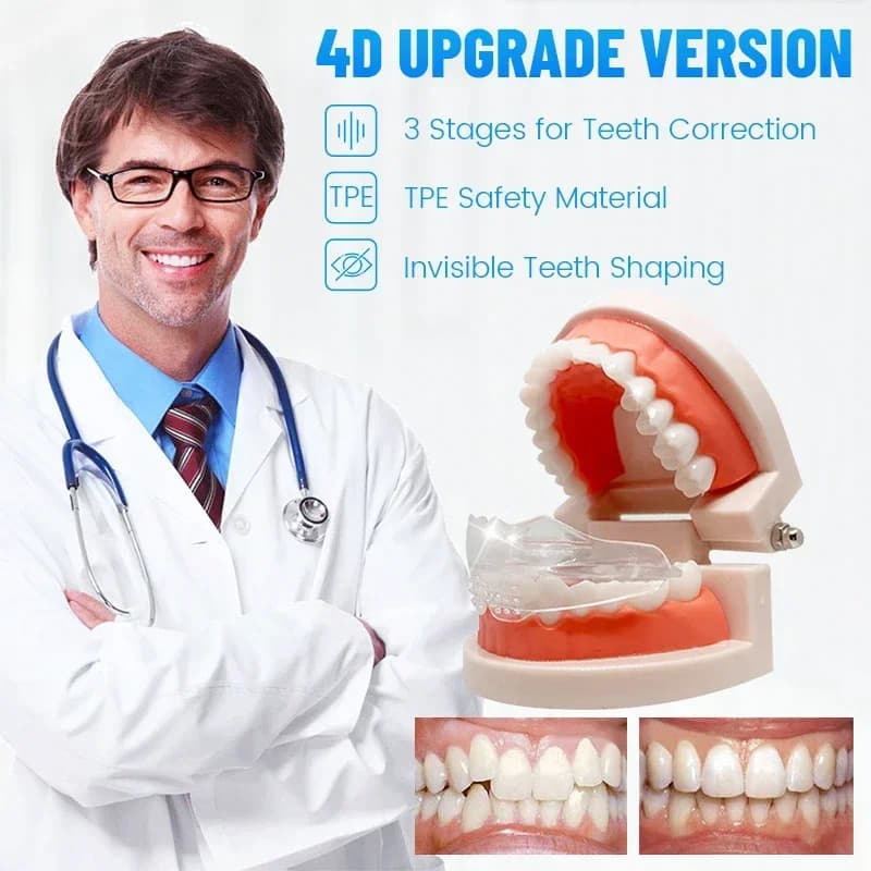 3-stage dental orthodontic braces for teeth bruxism mouthguards plate for teeth stop sleeping device Anti-russation