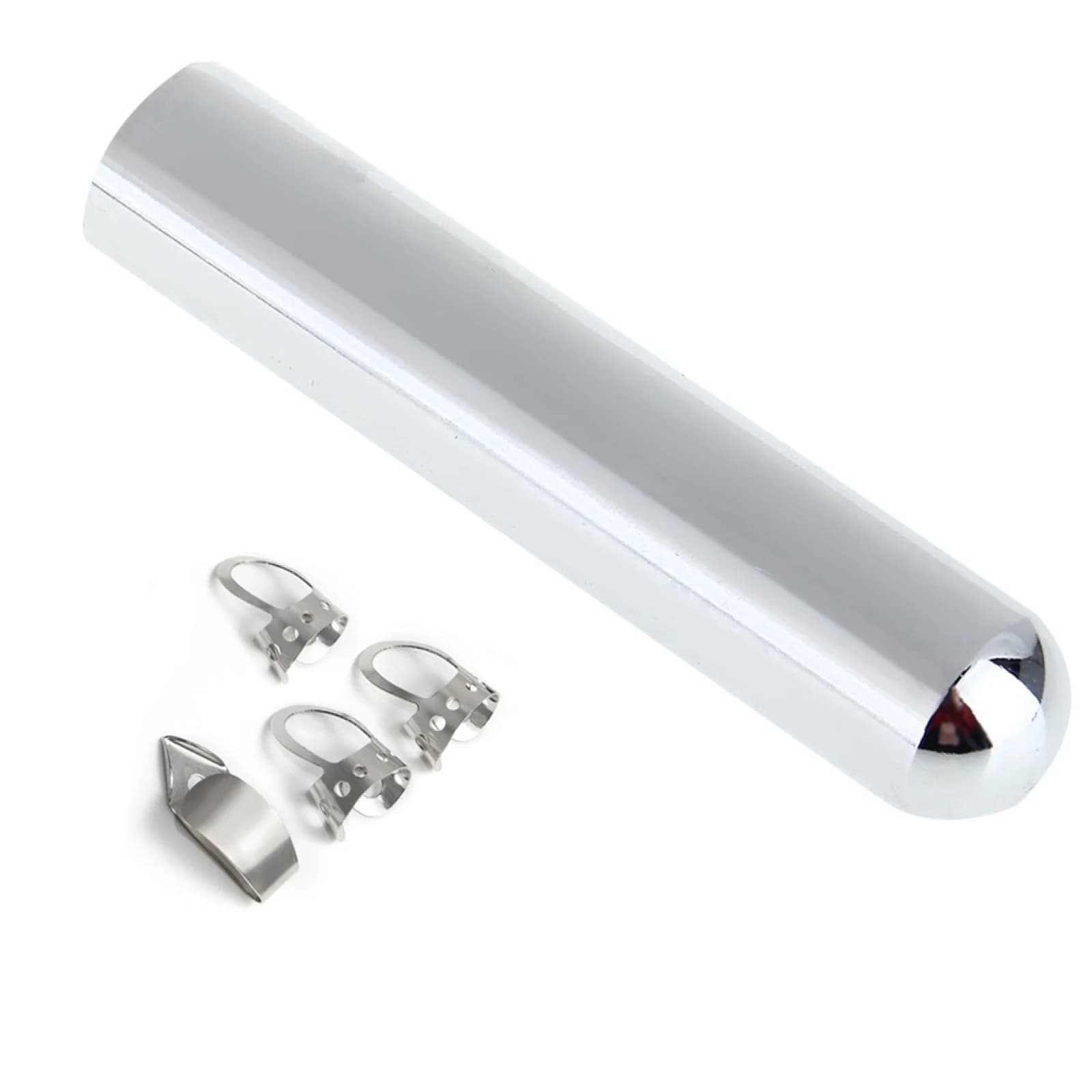 Kit di 5 Pezzi 80*15*15mm in Acciaio per Tonebar e Plettri per Chitarra Elettrica Hawaiana, Accessori per Chitarra Elettrica
