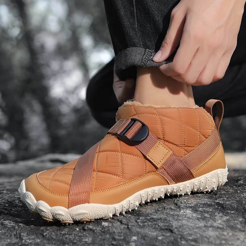 Nuovi stivali da neve caldi alla moda Scarponi da trekking all'aperto e scarpe di cotone per uomo e donna in scarpe invernali Zapatillas Para Hombre