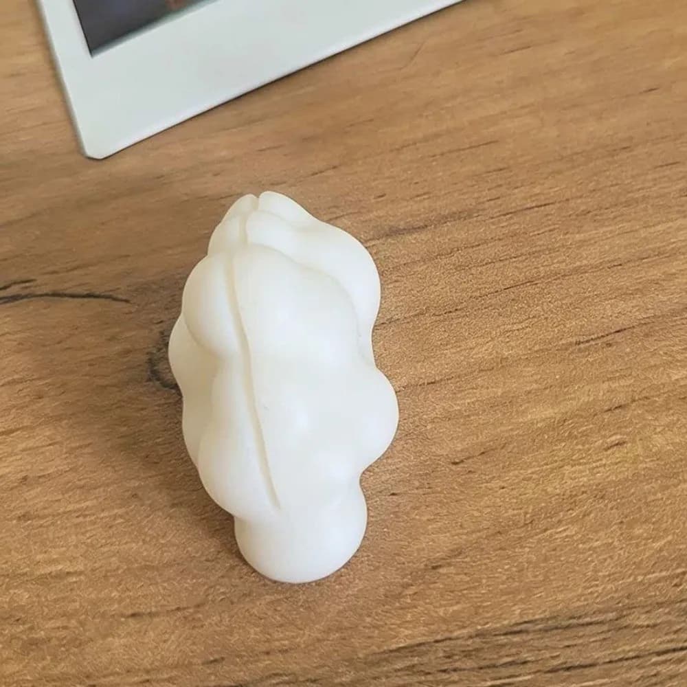 3pcs Mini Picture Frame Cloud-Shaped Photo Holders Funny Decorations Desktop Ornaments 3D Printed Photo Display Racks Office Use