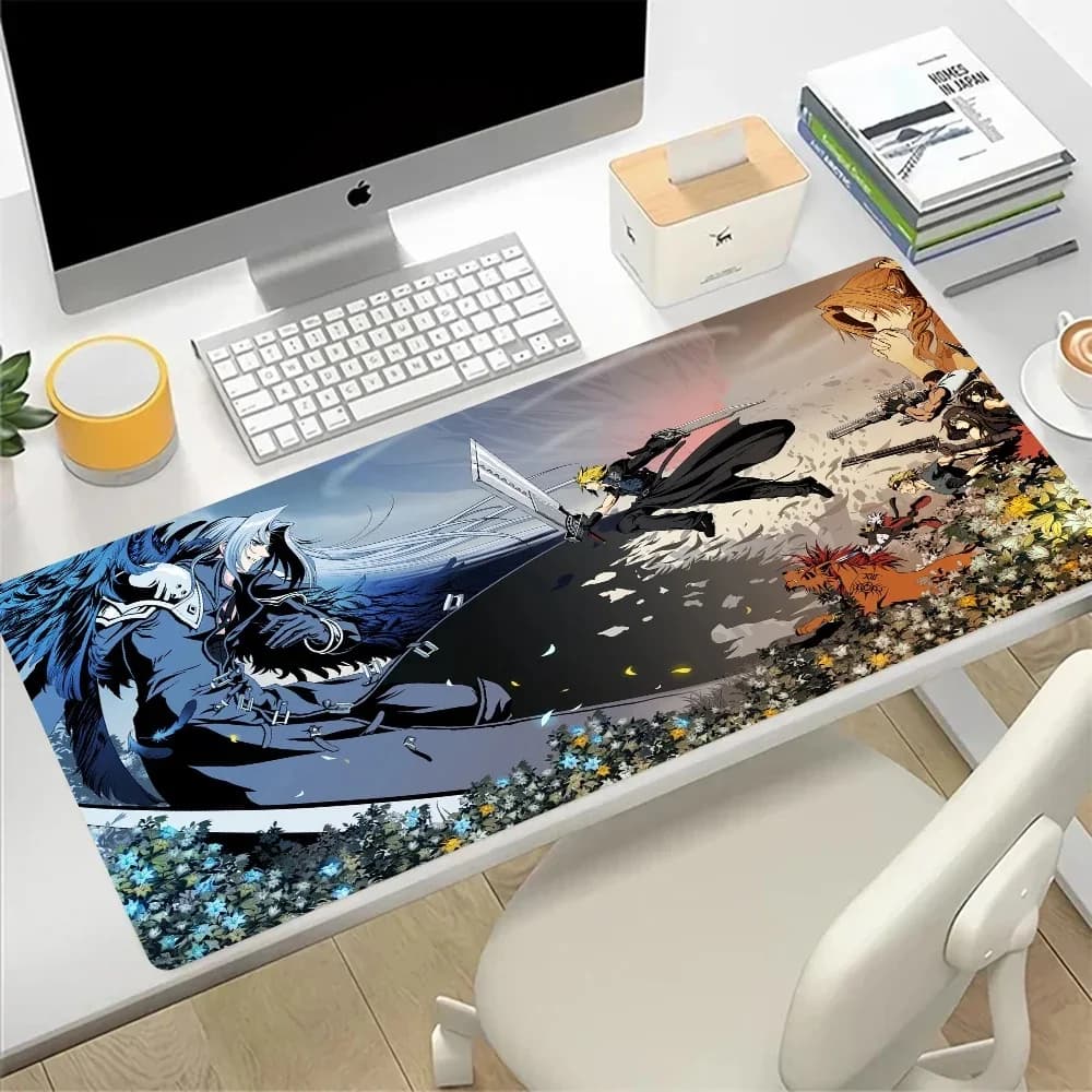 Final Fantasy 7 Large Mouse Pad Gaming Mousepad PC Gamer XXL Computer Office Mouse Mat tastiera Mat Desk Pad Laptop Mausepad