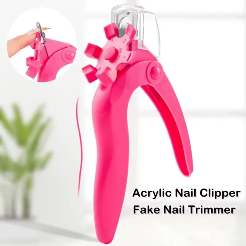 Tagliaunghie regolabile per tagliaunghie in acrilico per progetto di manicure per strumenti per salone di bellezza per nail art