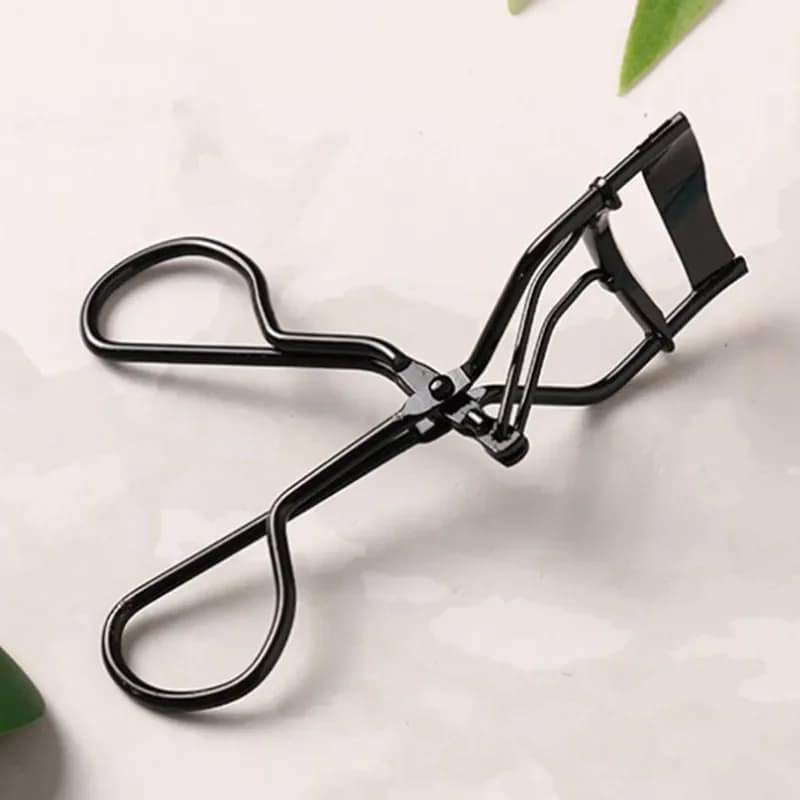 Black Stone Silver Stainless Steel Sweeter Curling Eyelash Clip Curling Eyelash Cosmetic Beauty Makeup Tools