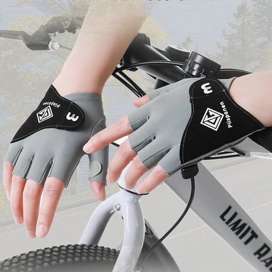 Fitness Gloves, slim design for women, training with kettlebell, yoga, exercises with handlebars, cycling with half fingers for men, non-slip, wear-resistant
