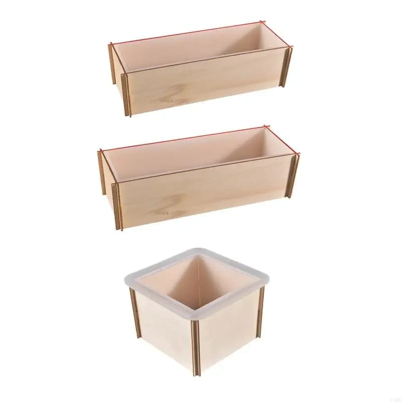 R3MC Rettangolo/Resina quadrata in resina silicone Stampo Resina Stampo Geometrica M stampo fusione epossidica per fiore