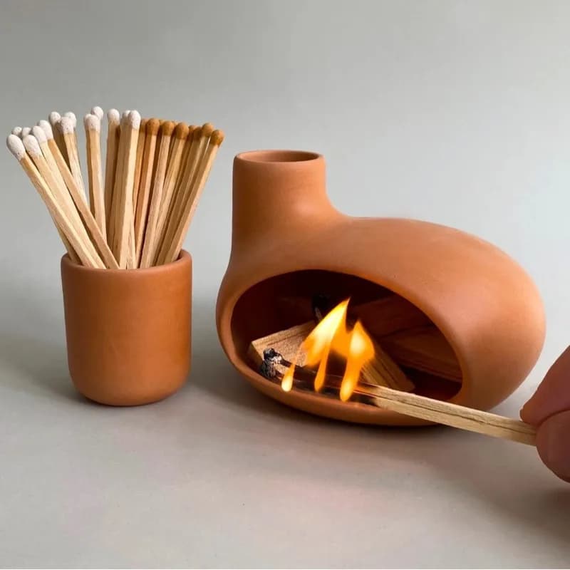 Bruciatore di incenso in ceramica araba moderno per l'arredamento della casa, bruciatore di incenso per yoga, bastoncini di Palo Santo e Palo Santo