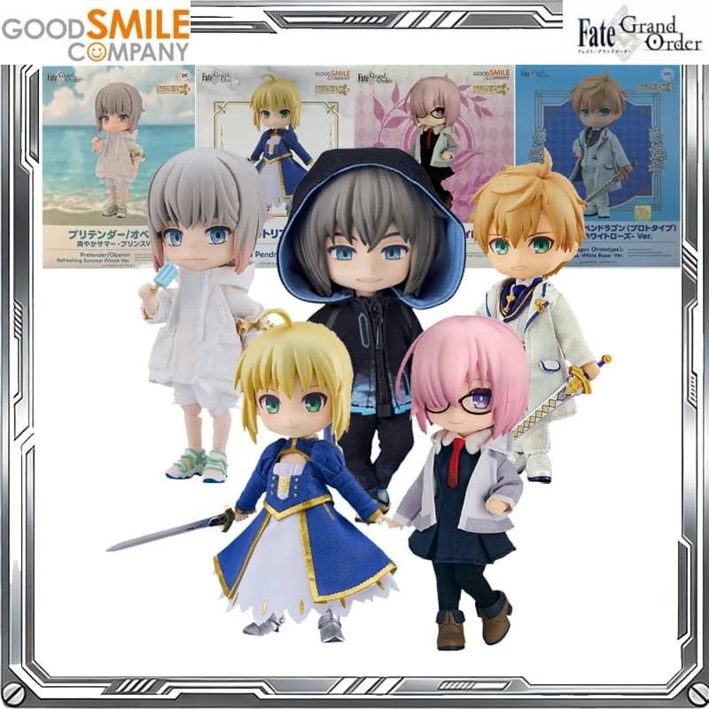 Good Smile Original Nendoroid Doll Fate/Grand Order Anime Oberon Altria Pendragon Mash Kyrielight Action Figure Giocattoli Modellini Regalo