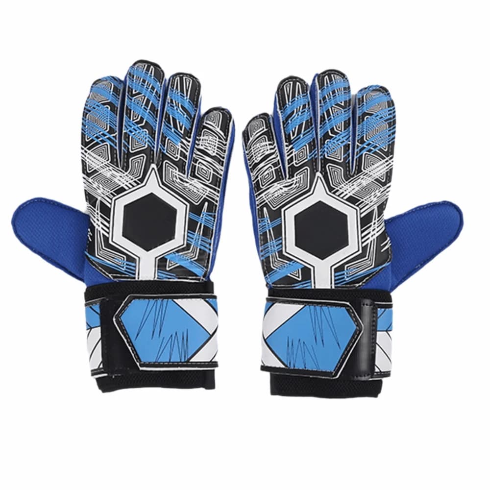 Guanti da Portiere con Protezione per le Dita, Antiscivolo, Durevoli, Guanti da Calcio con Protezione Mani Rinforzata, Guanti in Lattice per Esterno