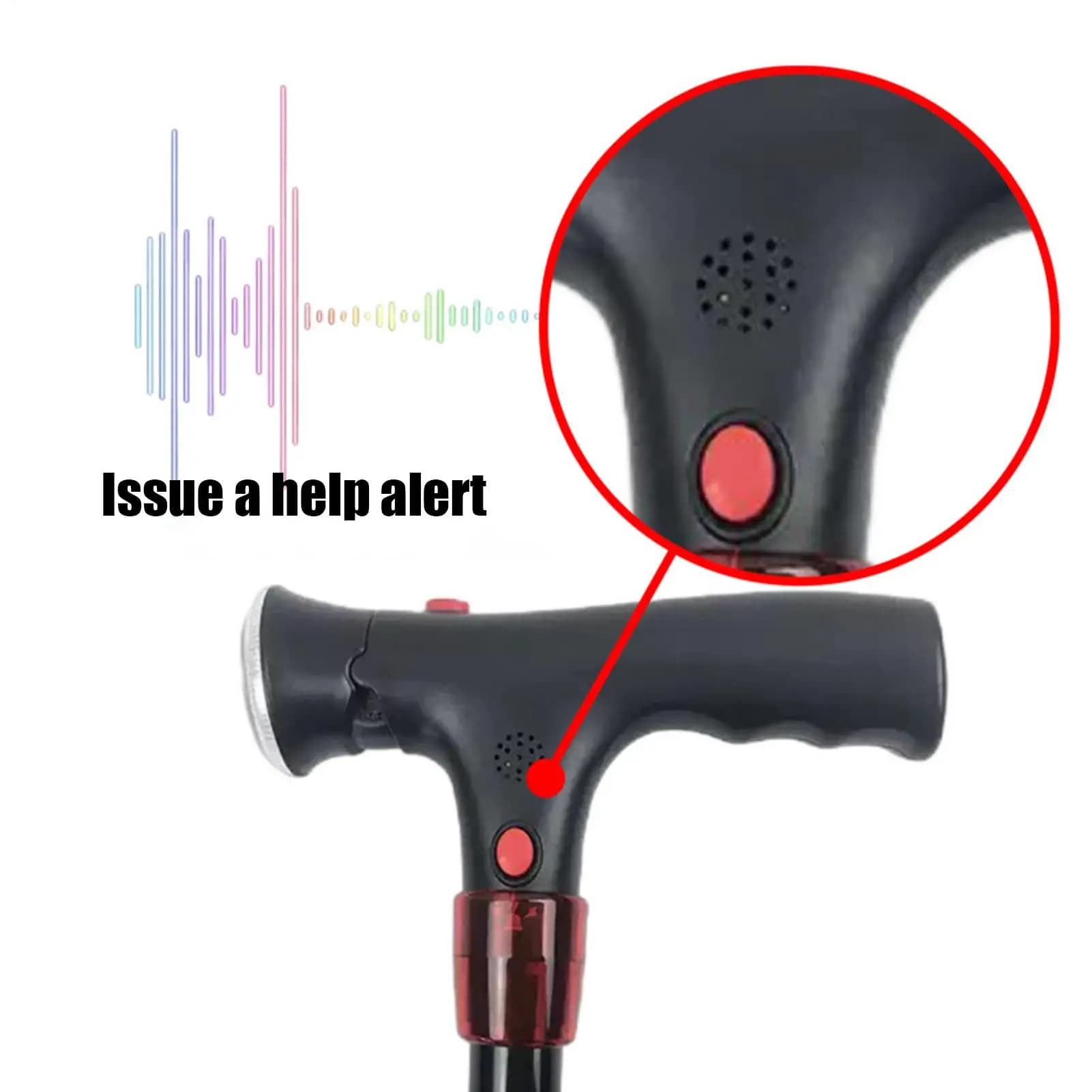 Walking Cane For Men Walking Sticks For Seniors Balancing Mobility Aid For Elderly Hiking Trekking Travel Blind Visually