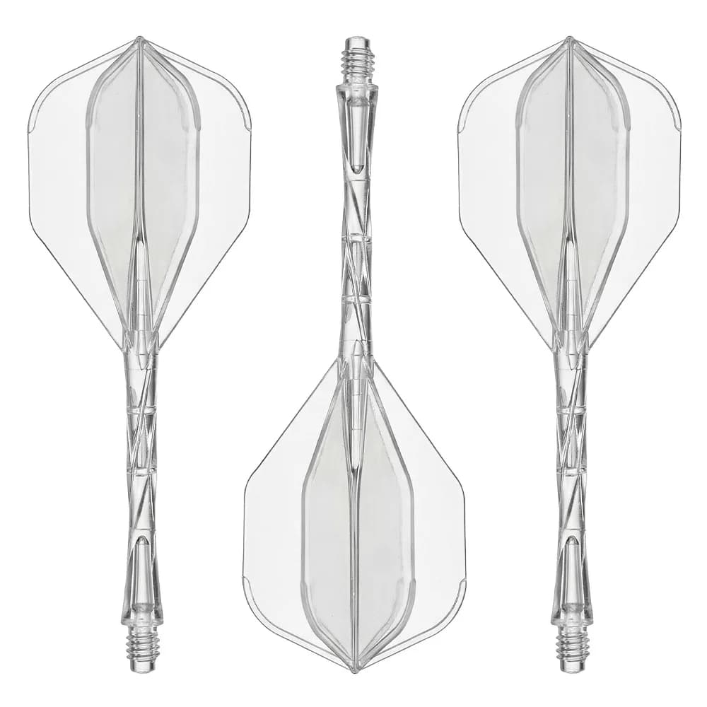 3PCS High-quality Nylon Material Ultra Transparent One-piece Dart, lightweight, Durable, Deformation Free, precise and Stable.