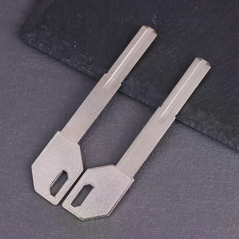 5/10 Pz E-A46 Manico per pistola a collo lungo Doppia foglia Blocco impronte digitali Chiave vuota Super C-livello Chiave estesa Parti embrione