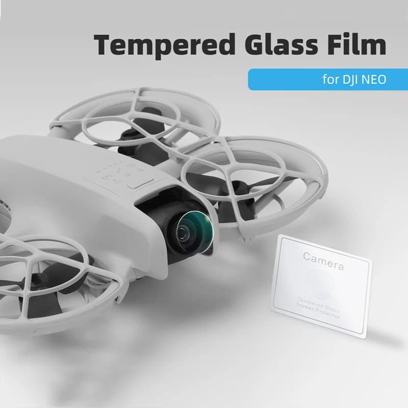 Tempered Glass for DJI Neo Drone Camera Lens Protector Ultra-HD Tempered Glass Anti-scratch Protective Film Accessories