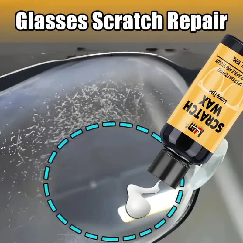 Repairing paste for glasses: anti-scratch care cream, reducing yellow and rejuvenating, suitable for glasses, swim glasses, etc.