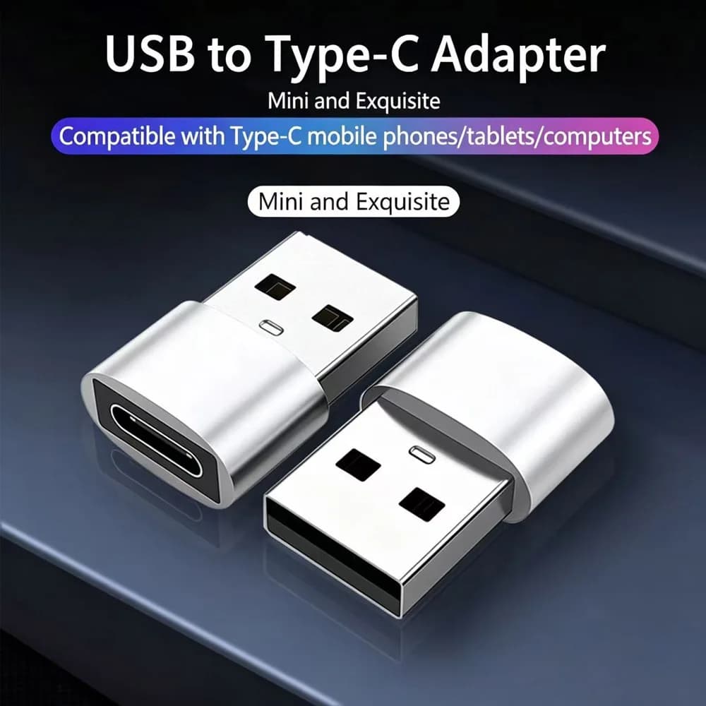 TYPEC female to USB male 2.0 mobile phone Charging USB 3.0 Type-C OTG Date Adapter Usb C Male To Type C Otg Charger Converter