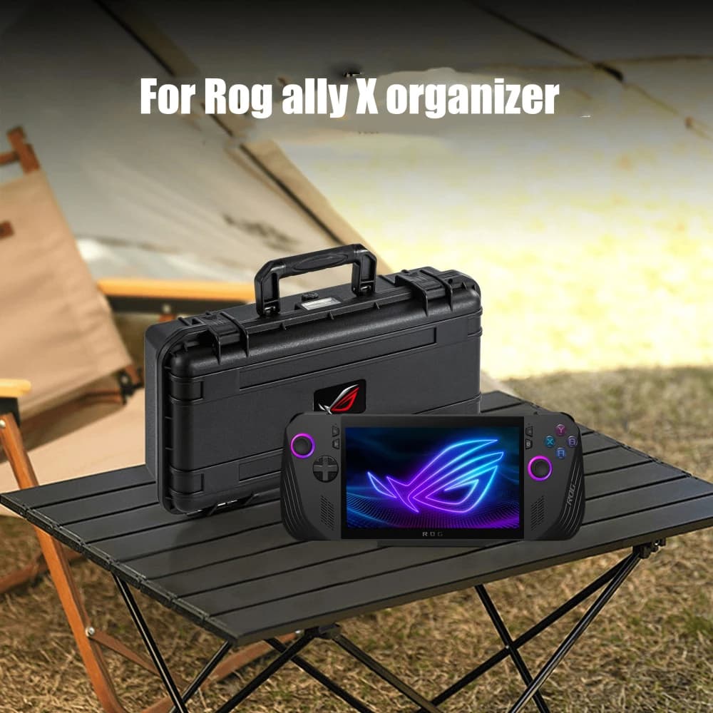 Scatola di immagazzinaggio portatile da 1 PC per custodia ROG Ally X custodia protettiva antiurto da viaggio accessori per console rigide in pelle