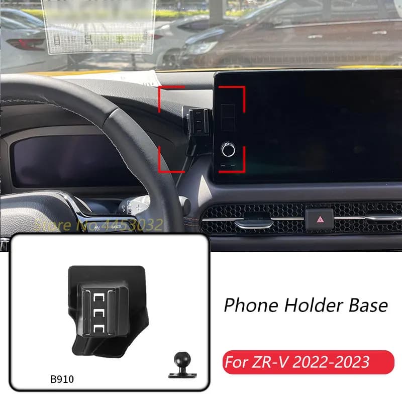 Car Phone Holder Base Only For Honda ZRV ZR-V 2022-2023 Fixed Air Outlet Bracket Base Accessories Diameter 17mm