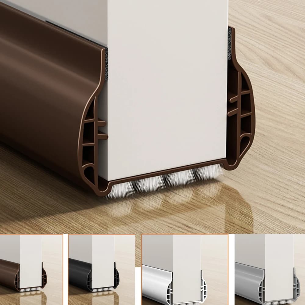 1pc Fermaporta per fondo, guarnizione antipolvere e isolamento acustico Striscia di tenuta isolante per protezione antispiffero