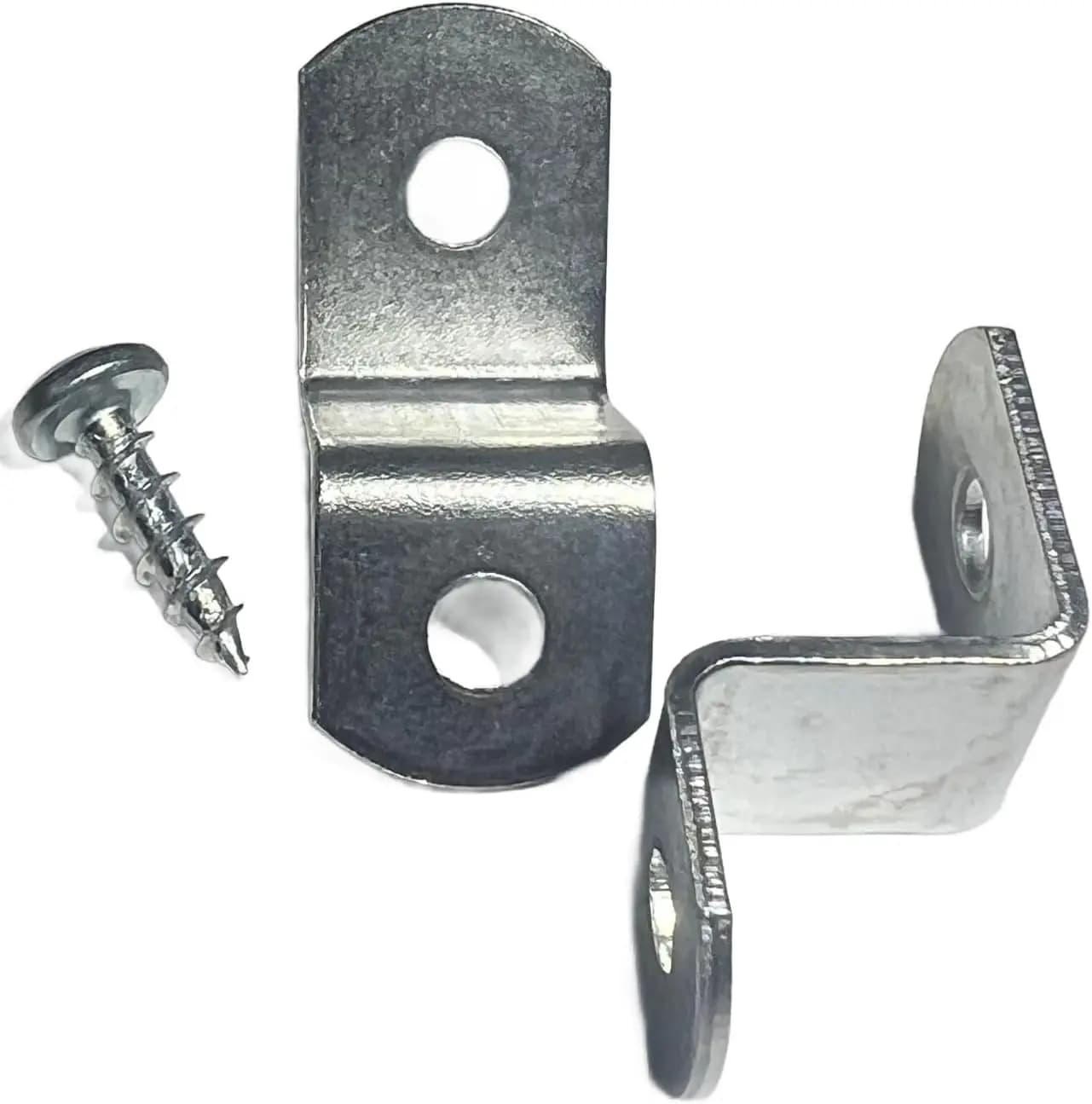 Clip per telaio per quadri, confezione da 15 con viti, offset di 1/2 pollice