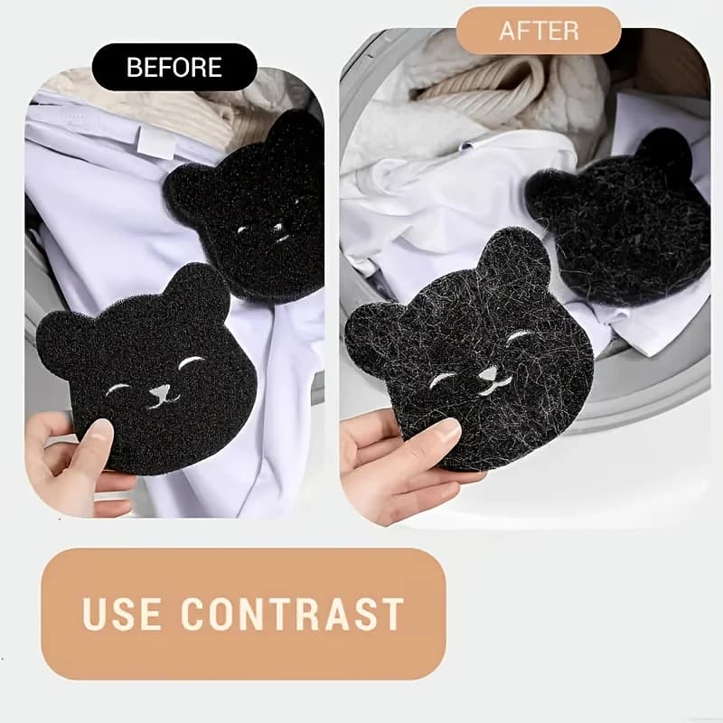26/12 Pieces of Randomly Assorted Styles. a Must-Have for Pet Owners: Washing Machine Hair Removal Sponge, Strong Adsorption of Cat and Dog Hair, Clothing Lint, Universal for Drum and Pulsator Washing Machines, Double-