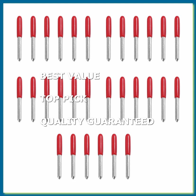 25Pcs 45 Degree for Cutting Plotter Vinyl Cutter Knife Blade Blade High Hardness Carbide Machine Tool