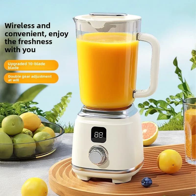 Frullatore Portatile Automatico per Succhi e Smoothie, 20oz, Senza BPA, Funzionamento One-Touch, Facile da Pulire, per Casa e Viaggi