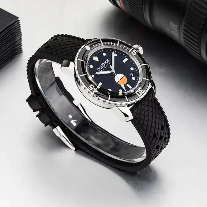 Octopus Orologio automatico da uomo 40MM Diver Orologio da polso meccanico 30Bar Impermeabile 40mm C3 Lunetta in zaffiro luminoso PT5000 SW200