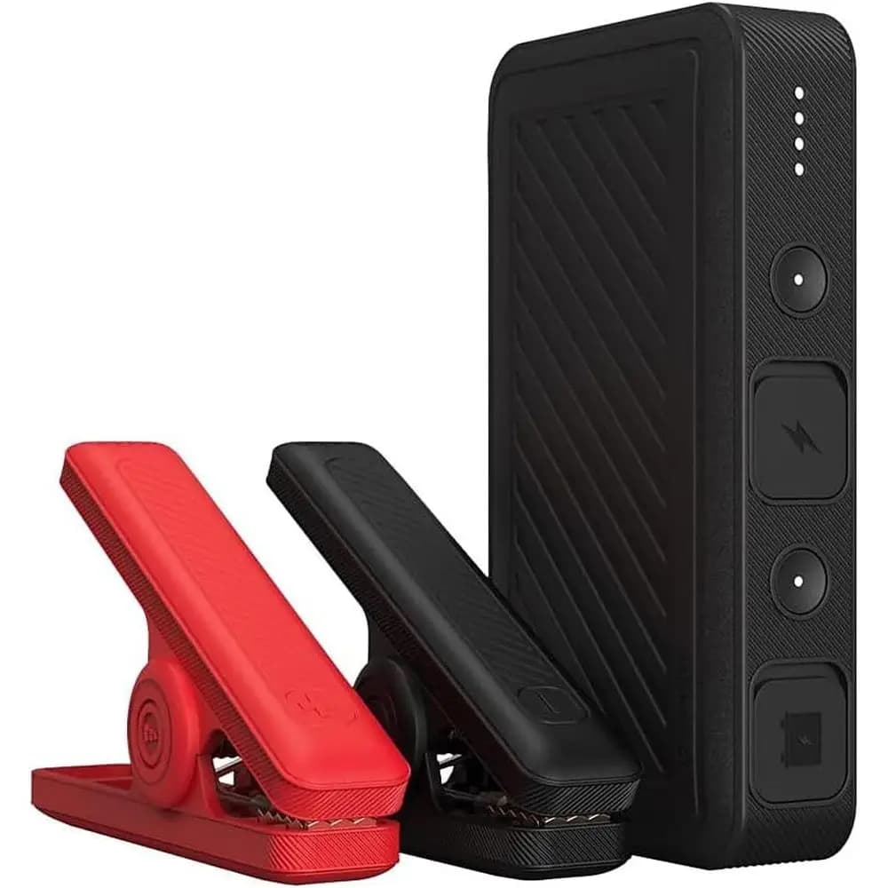 Avviatore di Emergenza Compatto per Auto con Luce LED - Rosso