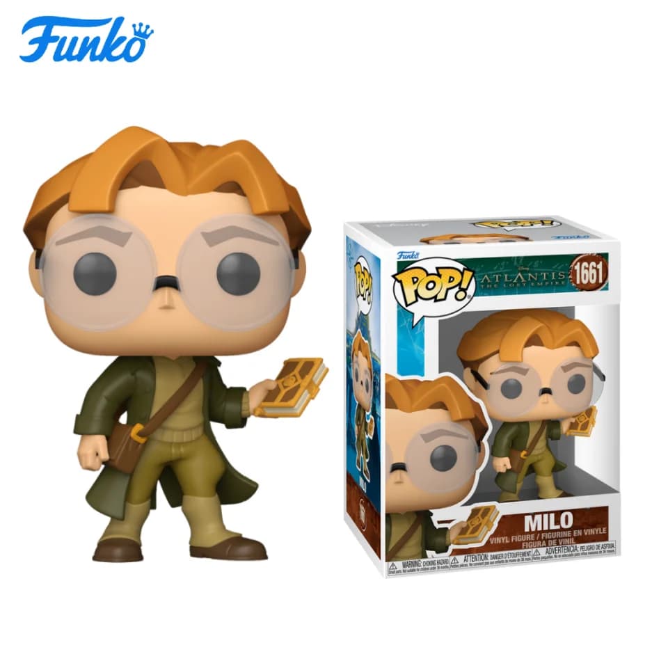 Funko Pop Serie Disney: Atlantis Moyer - Regalo di Capodanno - un fantastico regalo per amici e familiari per Natale, Capodanno e compleanni, decorazione a tema pop culture, regalo di compleanno, oggetti da collezione di fumetti, merce ufficialmente autorizzata, oggetti da collezione premium, artefatti di fumetti, regali per geek, oggetti da collezione