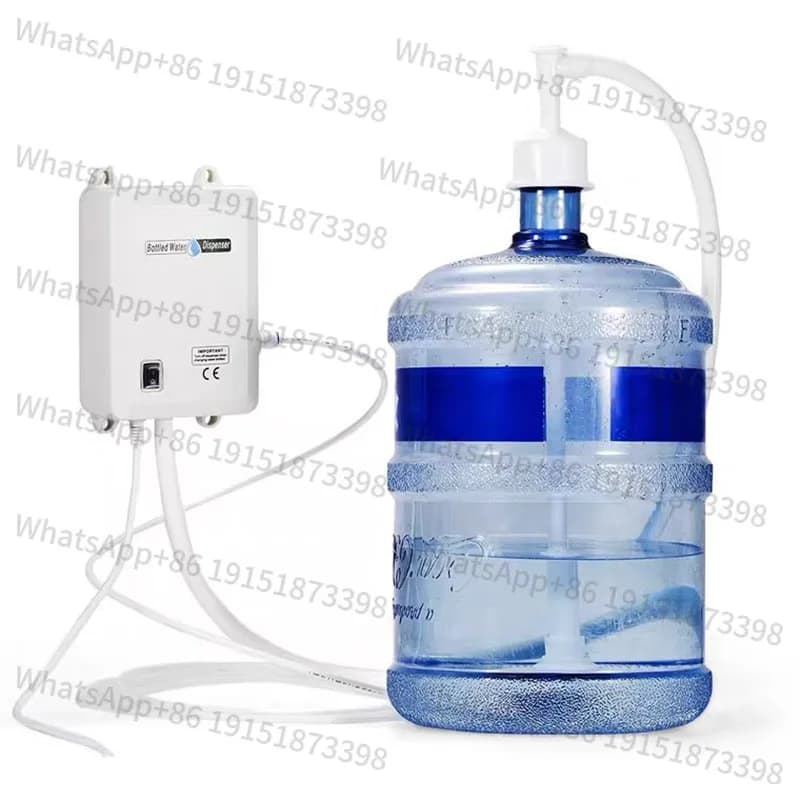 Pompa erogatrice d'acqua per bottiglia 110/220V Pompa erogatrice d'acqua con tubo da 20 piedi a ingresso singolo per frigorifero, produttore di ghiaccio nuovo