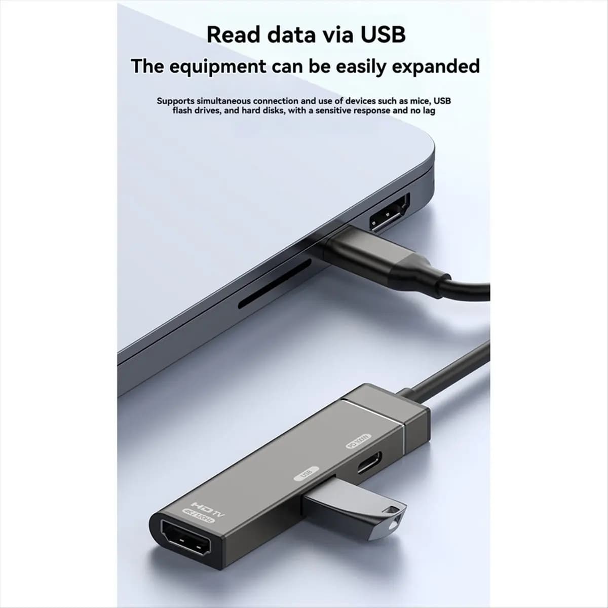 Docking station HUB di tipo C 4K a 120 Hz PD100W compatibile con HDMI Principale nei prodotti elettronici