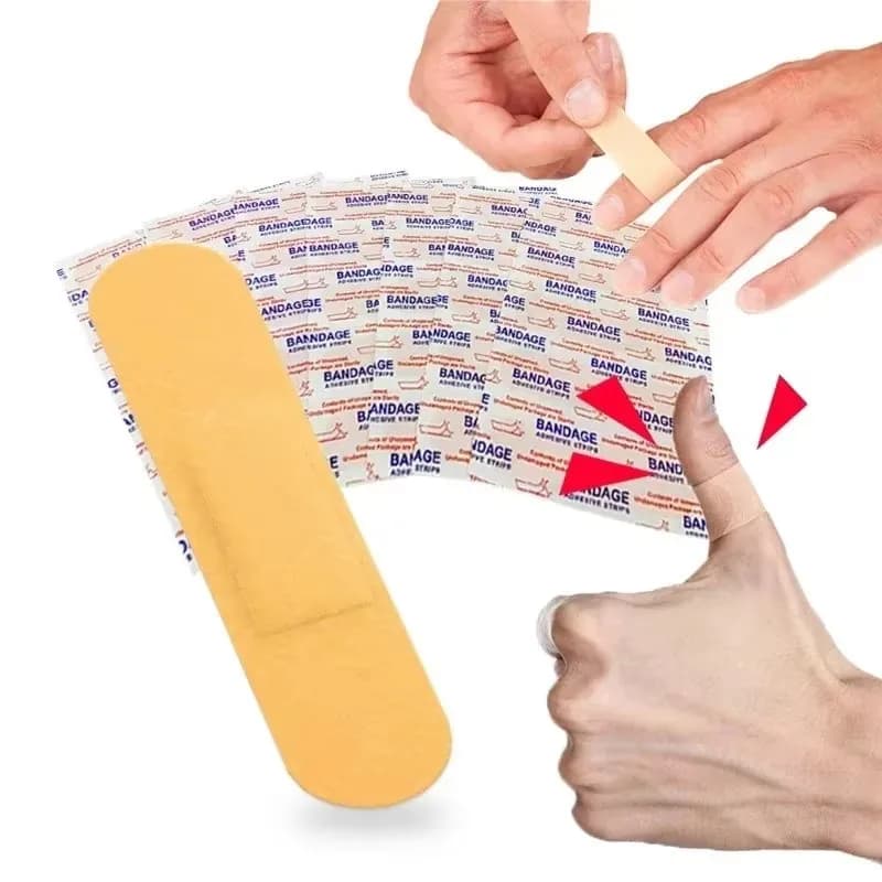 10-100 pz Traspirante Cerotto Impermeabile Benda di Primo Soccorso Medicazione della Ferita Nastro Medico Ferita Gesso Kit Di Emergenza Cerotti