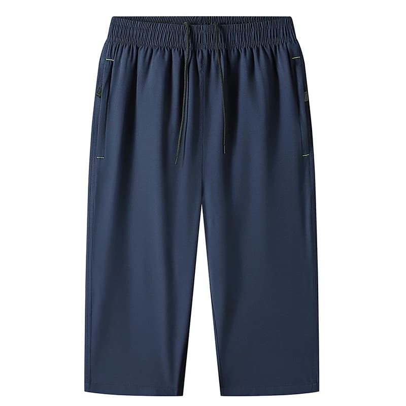 2025 Summer Calf-Length Pants Men Large Size 8xl Harajuku Loose-fitting Stretch Sport Casual Pants Men Clothing 7XL 6XL 5XL