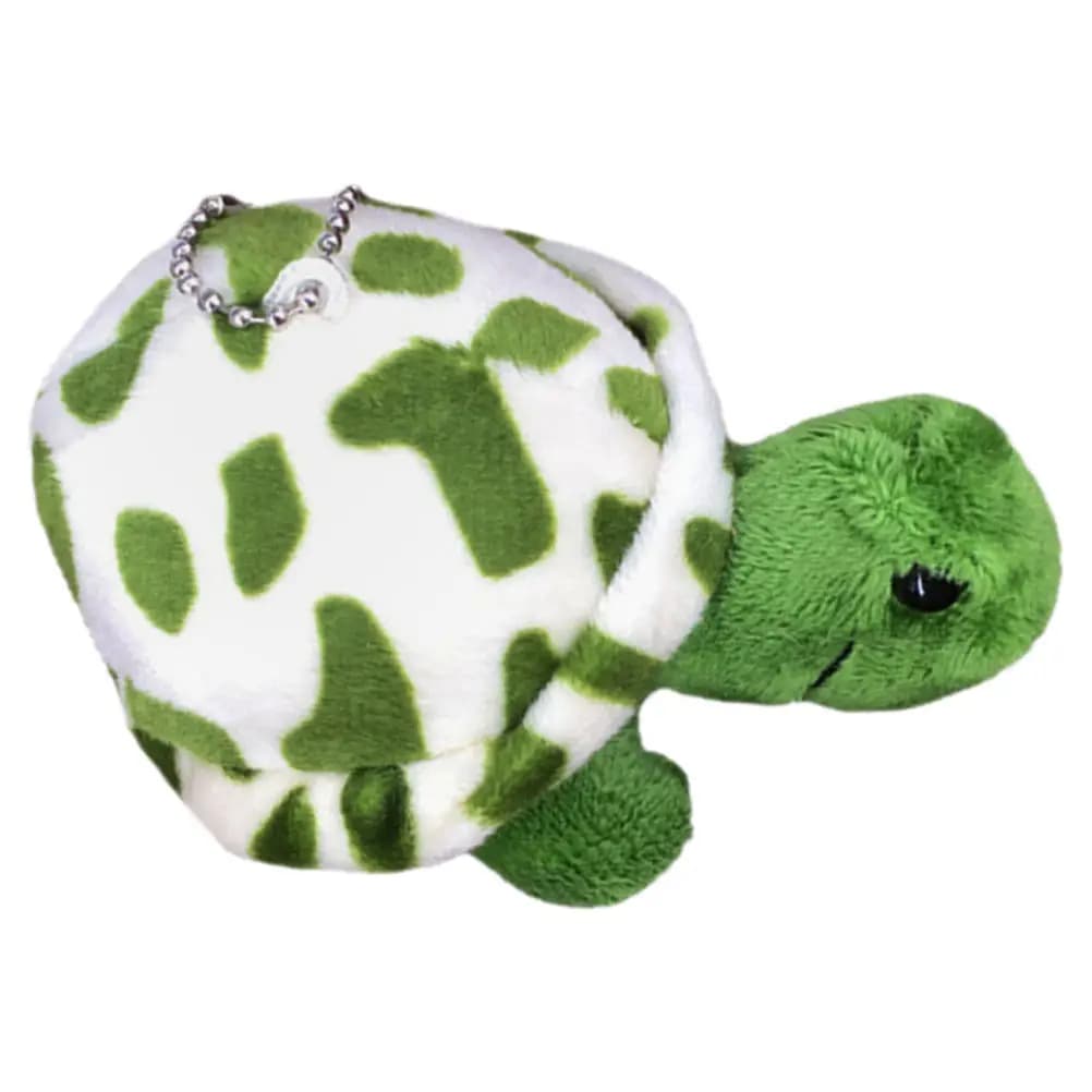 Ciondolo a Forma di Tartaruga Imbottita, Portachiavi Morbido e Carino, Piccolo Pendente per Zaino, Decorazione per Borsa, Grazioso Ornamento per Chiavi, Ciondolo Animale