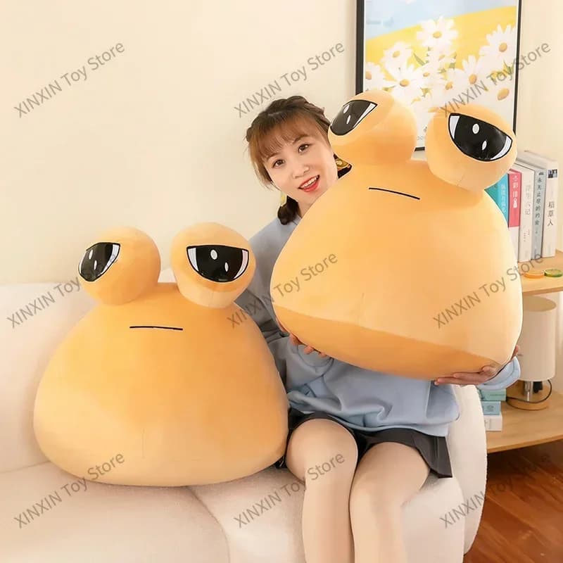 22/30/40/55 centimetri My Pet Alien Pou di Grandi Dimensioni Peluche Kawaii Alien Pet Bambole Carino Pou Peluche Morbido Cuscino Animale regali per I Bambini