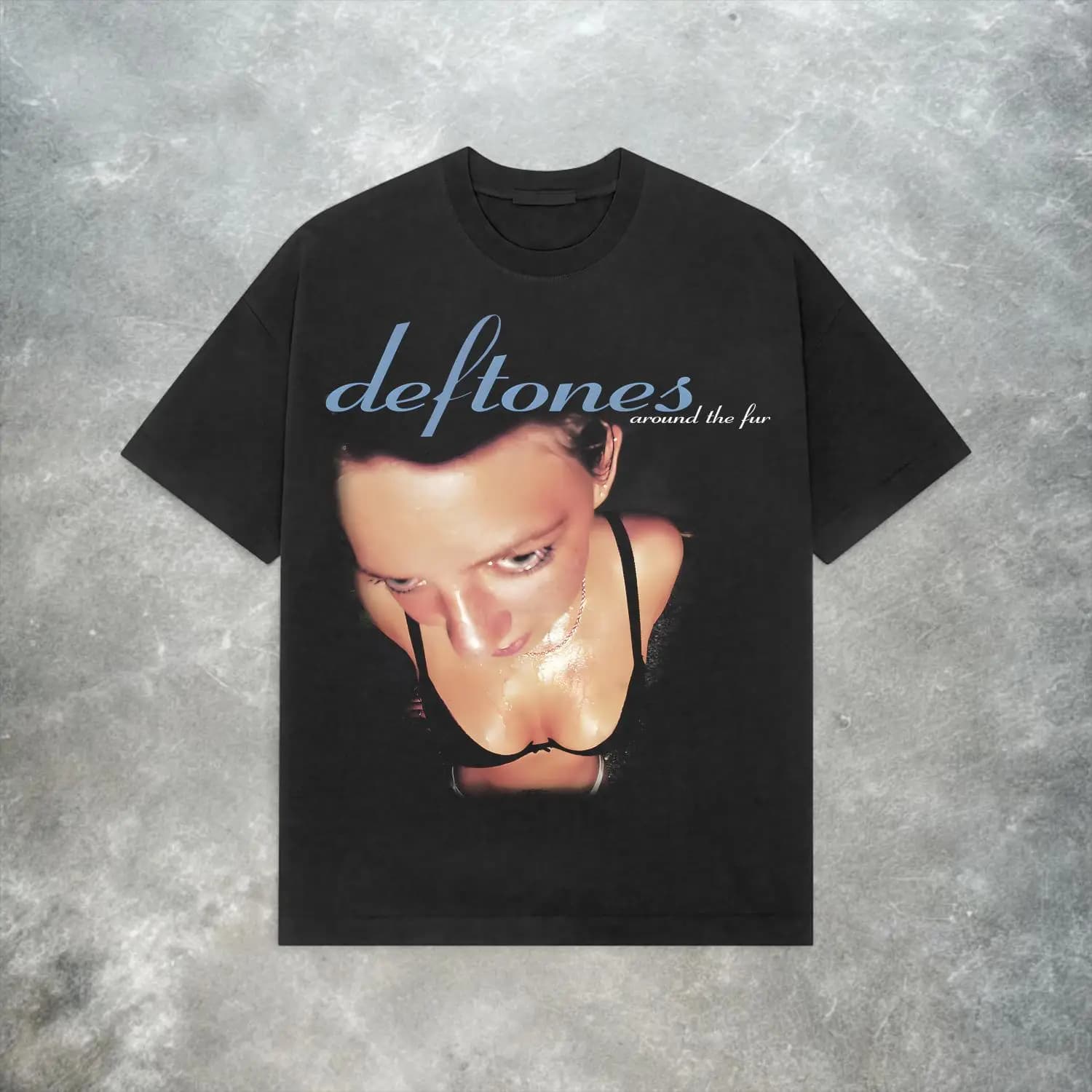 T-shirt Deftones Tee Y2K Nu-Metal Band, maglietta estiva da uomo e da donna, ampia e traspirante