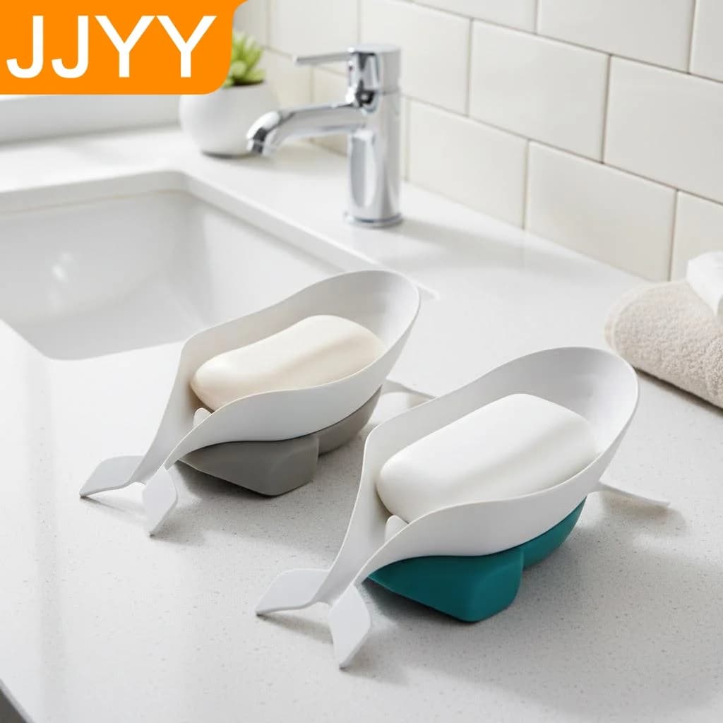 Delfino Shape soap dish, Bathroom Organizer, Tray Storage, Home Decorative Accessories