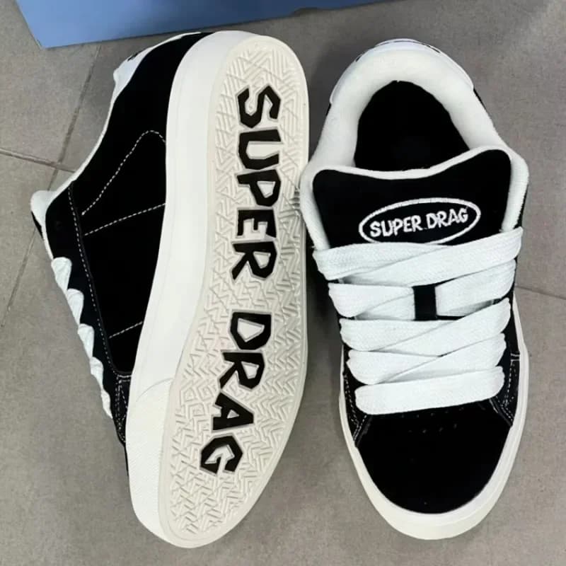 2025 Scarpe casual da donna Moda Scarpe da ginnastica basse con lacci per il tempo libero Scarpe da ginnastica comode da esterno antiscivolo per donna 35-40